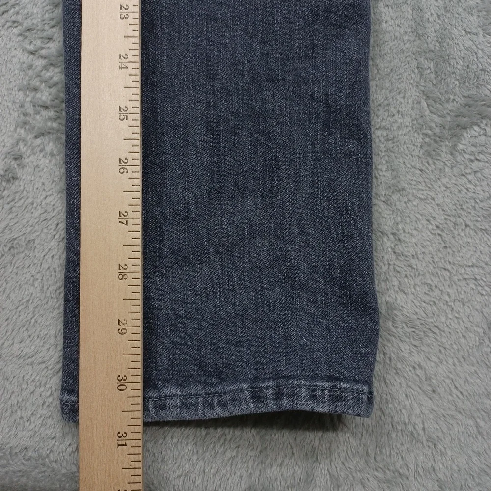 Banana Republic Jeans Men 29x32 Black Denim Slim Fit Pockets Preppy‎
